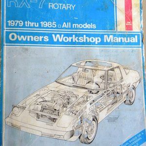 Mazda Rx-7 Rotary 1979-1985 All Models Owners Workshop Manual EP1723HB
